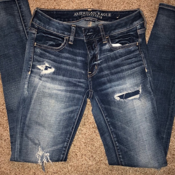 American Eagle Outfitters Denim - American Eagle ripped ‘jegging’ jeans